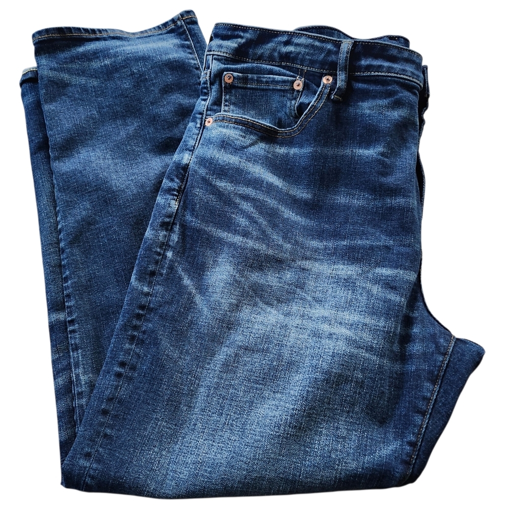 American Eagle Dark Blue Original Bootcut Denim Jeans. Sz. 38x30